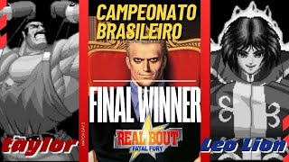 🏆(FINAL)Campeonato Brasileiro REAL BOUT fatal fury -  #snk #retrogames #kof2002