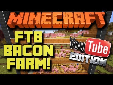 HERMITCRAFT FTB Unleashed {EP.12} - Halloween Bacon Farm !