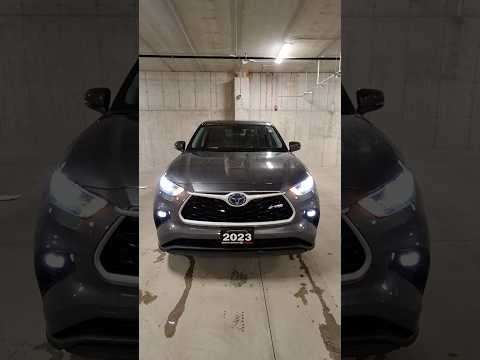 2023 Toyota Highlander in Gray for sale at North London Toyota in London, ON