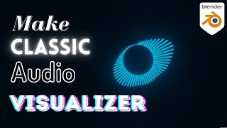 BLENDER TUTORIAL : Make A Classic Audio Visualizer || shiva's gaming zone