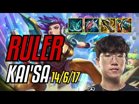RULER - KAI'SA vs TAHM KENCH ADC - KR Challenger - Patch 11.7
