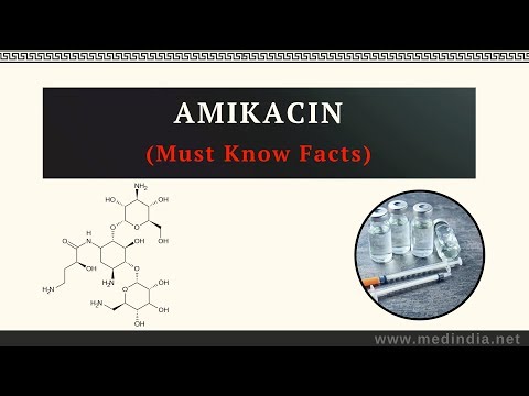 Amikacin: Antibacterial Drug Treats Pneumonia, Meningitis, and Multidrug-resistant Tuberculosis