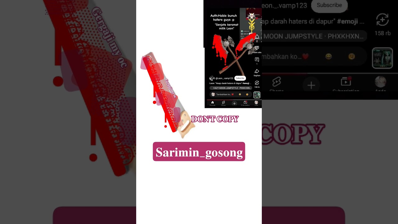 𝐠𝐞𝐬 𝐦𝐚𝐚𝐟 𝐣𝐚𝐫𝐚𝐧𝐠 𝐮𝐩𝐥𝐨𝐚𝐝 𝐛𝐭𝐰 𝐣𝐨𝐢𝐧 #dontcopyorsteal