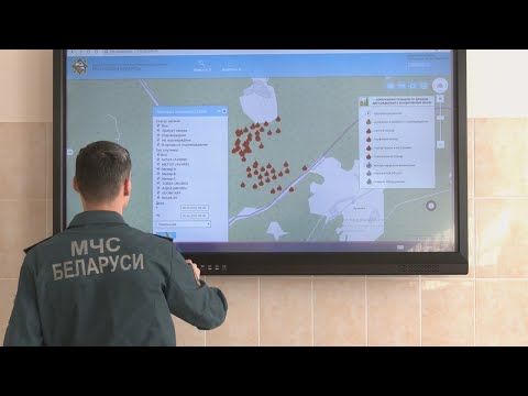 На Гомельщине проверили готовность к пожароопасному периоду видео