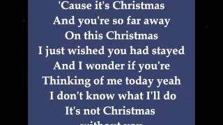 It&#39;s Not Christmas Without You Karaoke / Instrumental Katharine McPhee