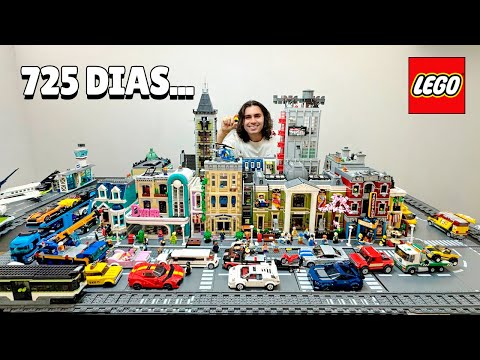 725 DAYS BUILDING A LEGO CITY...