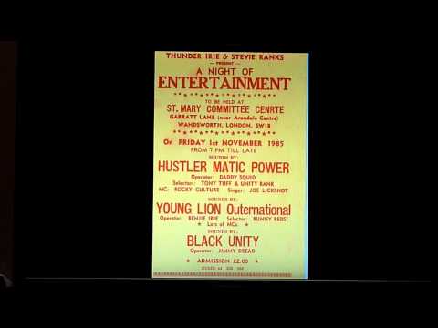 Hustler Sound System V's Black Unity   Sound Clash 1986  Part 1