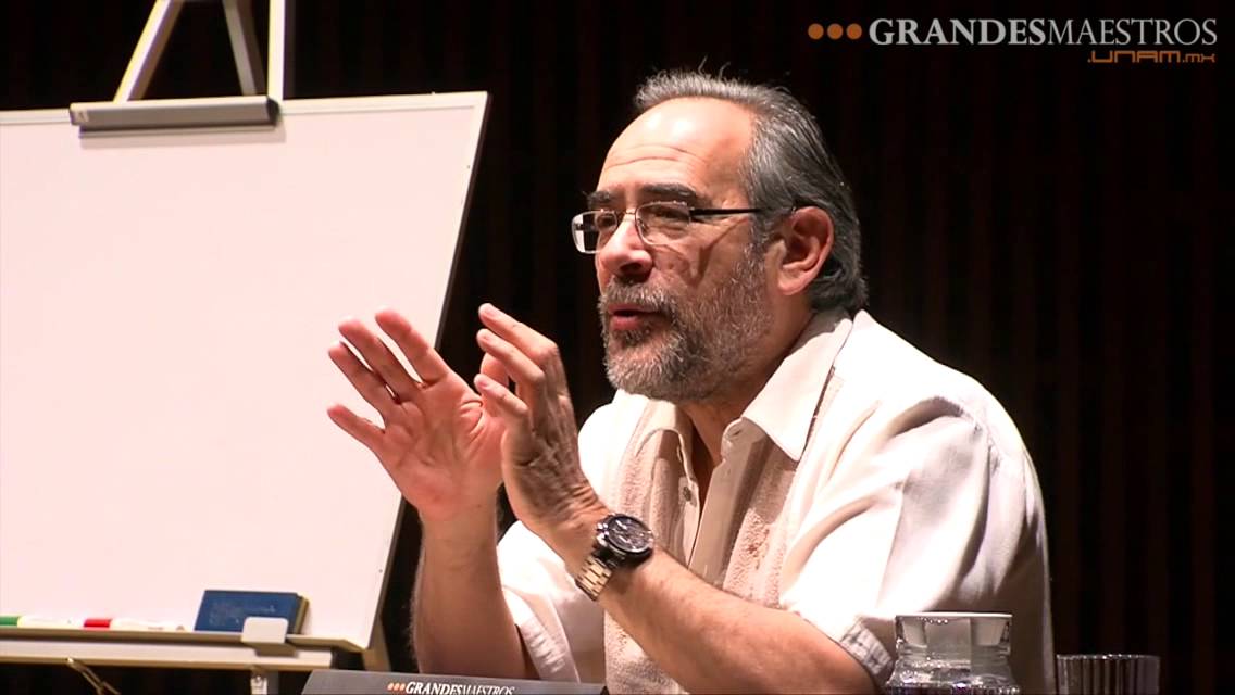 Eduardo Casar en Grandes Maestros.UNAM (primera sesión 1/4)