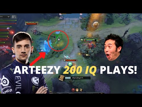 Dota2 : ARTEEZY BABYRAGE 200 IQ PLAYYYYYYS ??!! | Rank Pro Gameplay