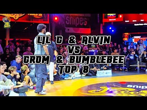 Grom & Bumblebee Vs  Alvin & Lil G-Freestyle Session 2025-Breaking Top 8