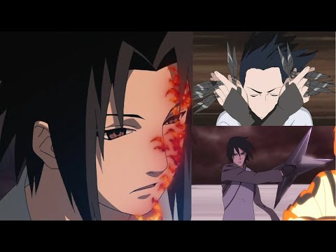 SASUKE UCHIHA - Kunai & Shuriken skills