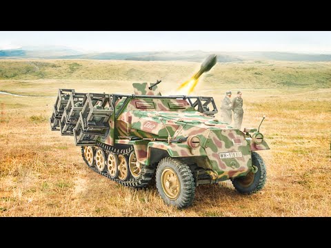 Company of Heroes - Unique Mechanics German rocket launcher Wurfrahmen 40 "Stuka zu Fuss"