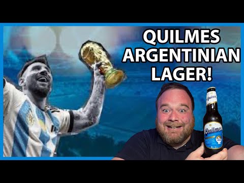 Messi's Favourite! Quilmes Argentinian Lager | Beer Review!
