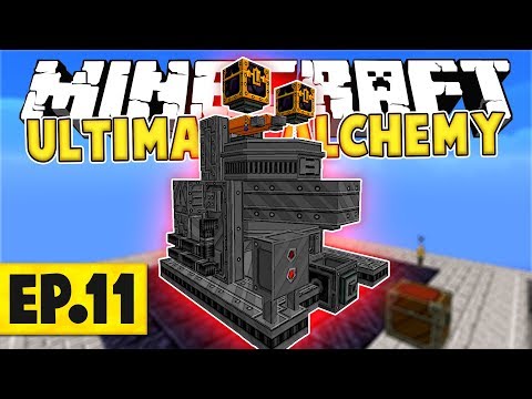 Minecraft Ultimate Alchemy - ARC FURNACE & NIK'S SQUARE PLATES?! #11 [Modded SkyBlock]