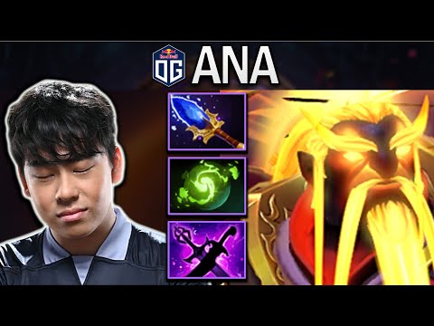 OG.ANA SMURF EMBER SPIRIT WITH AGHANIMS-REFRESHER - DOTA 2 7.30 GAMEPLAY