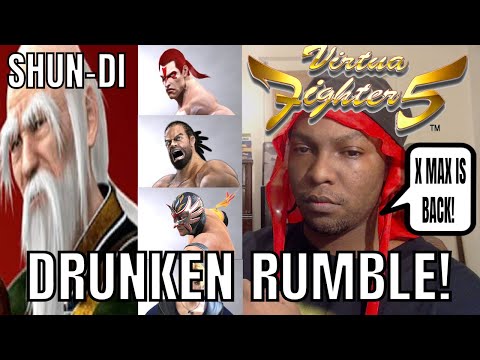 VF5FS- THE DRUNKEN RUMBLE! (Virtua Fighter 5: Final Showdown)- Shun-Di Matches, FGC, Gaming.