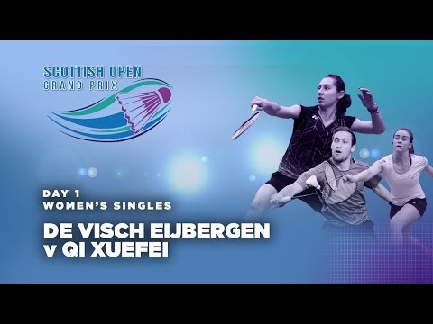 Scotish Open 2017 | De Visch Eijbergen v Qi Xuefei