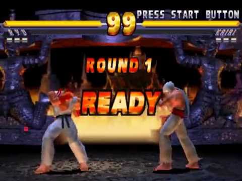 Street Fighter EX2 Plus: Ryu (Me) Vs Boss Kairi