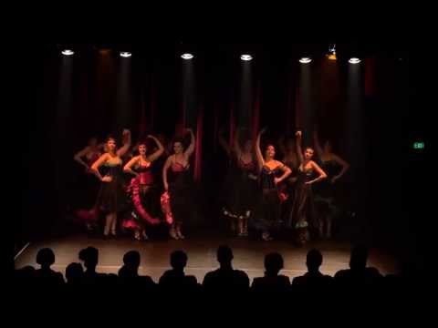 Can Can Cabaret Students perform Mein Herr - Bombshell Burlesque & Beauty Academy