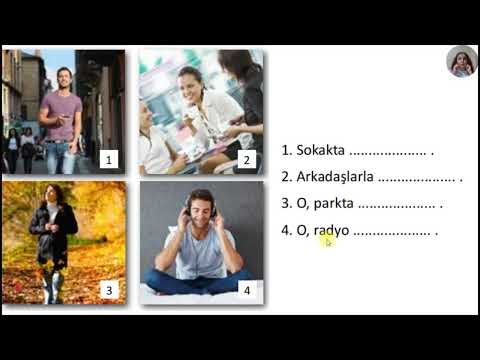 Present Continuous Tense Practice-2 in Turkish