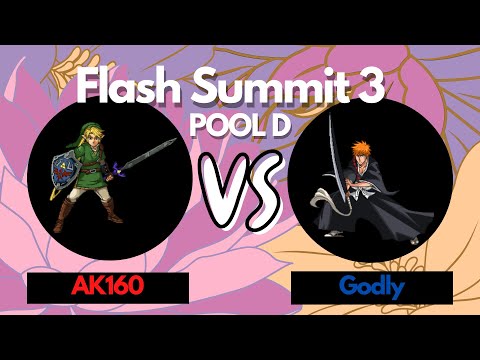 Flash Summit 3: Pool D - AK160 (Link) vs Godly (Ichigo)