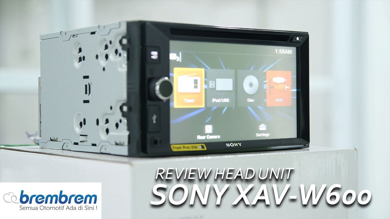 Автомагнитола SONY XAV-W600