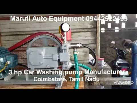 High pressure car washer