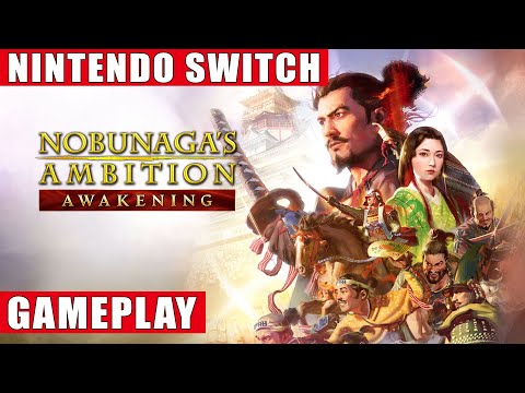 Nobunaga's Ambition: Awakening Nintendo Switch Gameplay