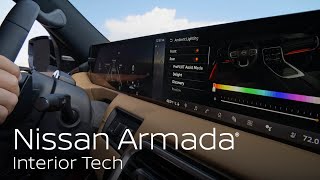 Nissan 2026 Armada SUV Interior Tech Features