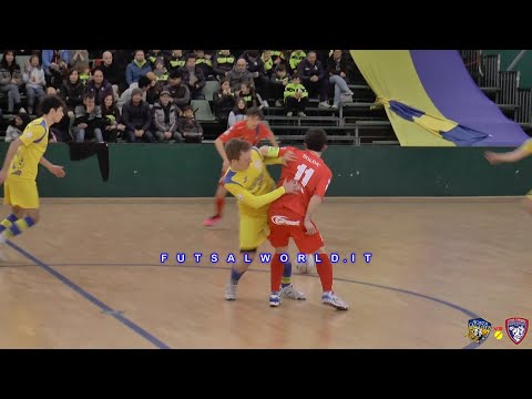 26/02/23 Coppa Italia : Aosta C5 - Futsal Cornedo, highlights (U19, quarti di finale, rit.)