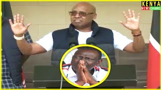 Gloves off as FEARLESS Jimi Wanjigi Lectures Ruto badly today