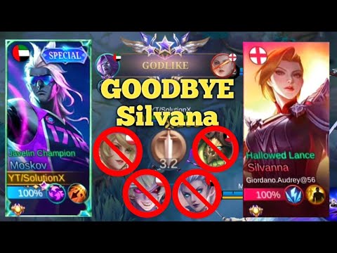 Goodbye Silvana You Can't Bet Moskov - Top 1 Global Build Moskov #Moskov #mobileleage #mlbb