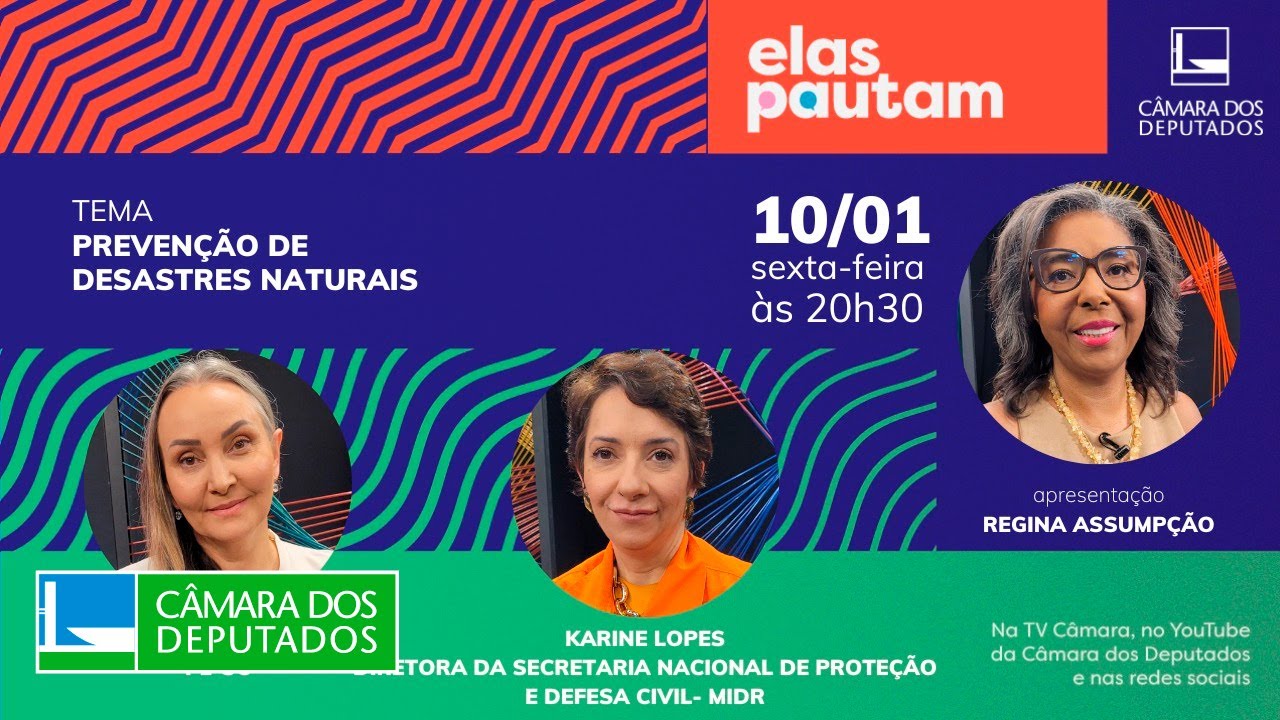 #ElasPautam - Prevenção de desastres naturais - 10/01/2025