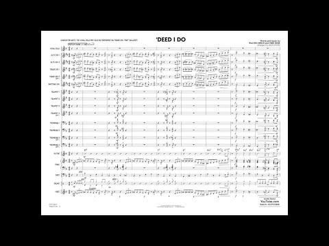 'Deed I Do arranged by Rick Stitzel