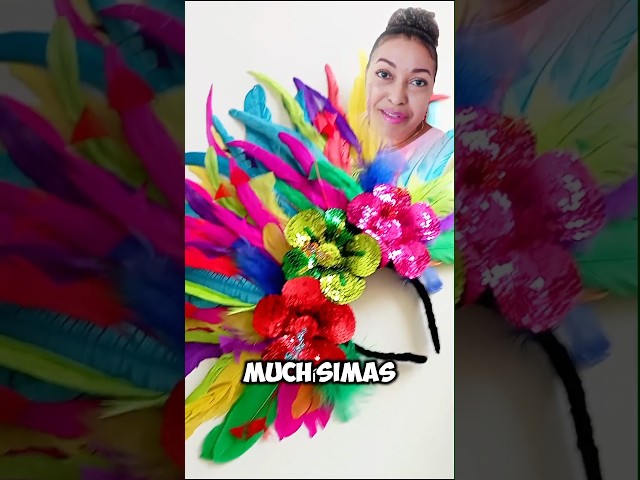 Vídeo relacionado con Disfraz Mujer Carnaval con Púrpura Diadema Mujer, Bufanda Verde Mujer, Diadema Carnaval, Accesorios Disfraz Carnaval Mujer, para Niñas Mujeres Cosplay Halloween Carnaval Accesorio de Disfrace (A)