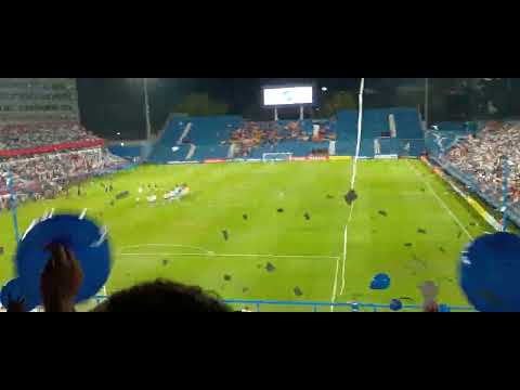 "Recibimiento Nacional 3 - Tolima 1" Barra: La Banda del Parque &bull; Club: Nacional &bull; País: Uruguay