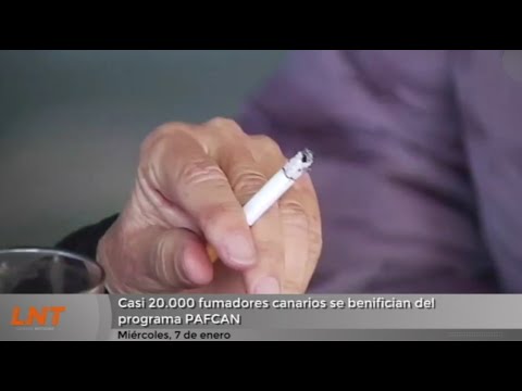 Casi 20.000 fumadores canarios se benefician del programa PAFCAN