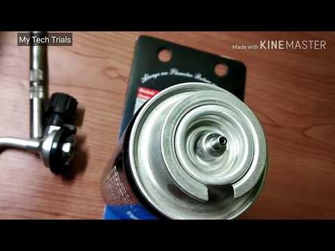 Butane torch brazing/soldering/welding