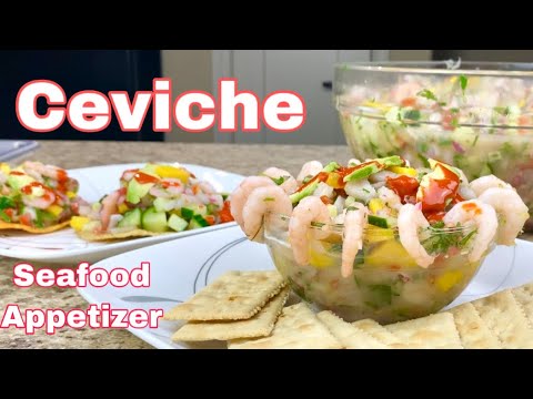 Mango Ceviche- Seafood Appetizer (shrimp & tilapia) @anahidtrejo-recipes9324