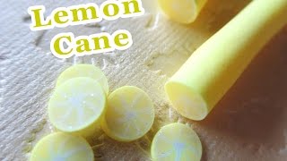 Lemon Cane Tutorial // Polymer Clay