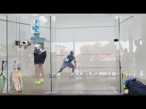S.Ep50 Squash with Gajenranath at PJ Palms Sports Center, amazing 13 y.o.
