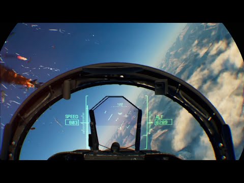 Ace Combat 7 PS4 VR mission 3 Complete