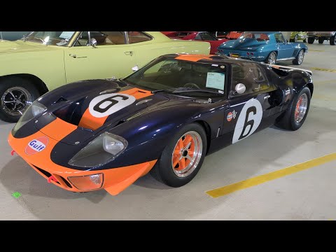 1965 Superformance Ford GT40 MK1 Replica Bid $180,000 Auction Roush 427 V8 5 Speed Transaxle 2017 R