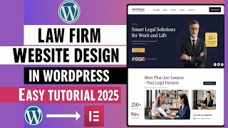 Make a Law Firm Website with WordPress  No Coding