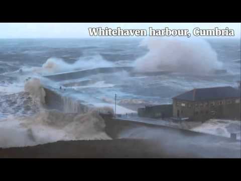 Storm surge brings strong winds and flooding to UK
