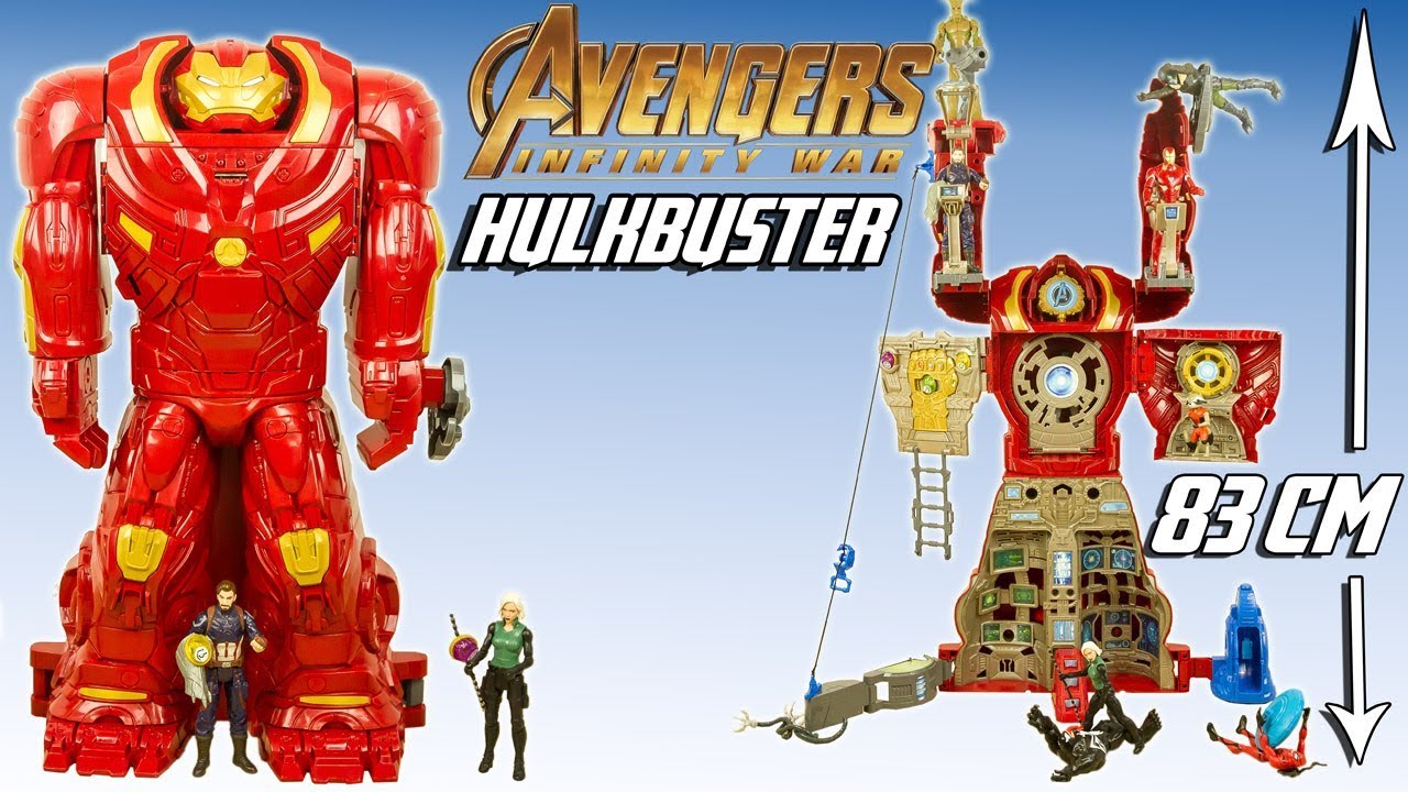 Hulkbuster Quartier Général Avengers Infinity War Marvel Jouet Hasbro Noel 2018