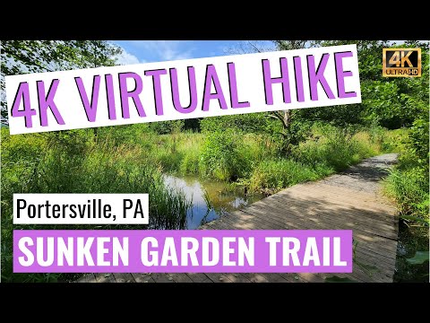 4K Virtual Hike: Sunken Garden Trail
