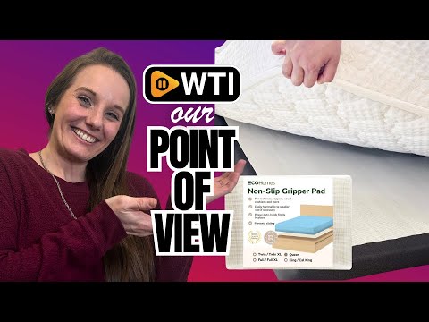 Non Slip Mattress Gripper Pad - WTI product video review