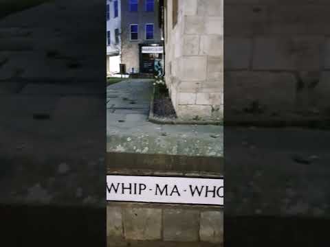 An evening stroll on the Shambles.