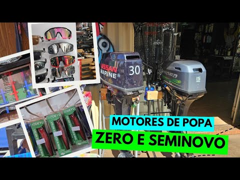 🛥️MOTOR ZERO HIDEA PRO E MOTOR MARINE 30HP NO PIAPARA!🔥